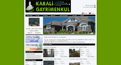 Desktop Screenshot of karaligayrimenkul.com