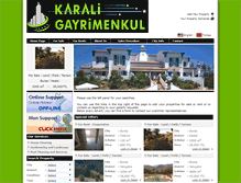 Tablet Screenshot of karaligayrimenkul.com